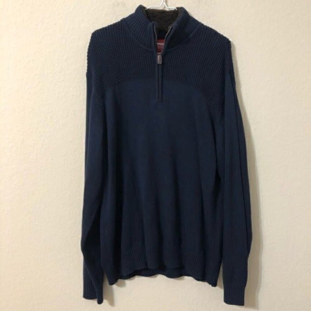 Coleman Sweater Navy Zip Up NWT
